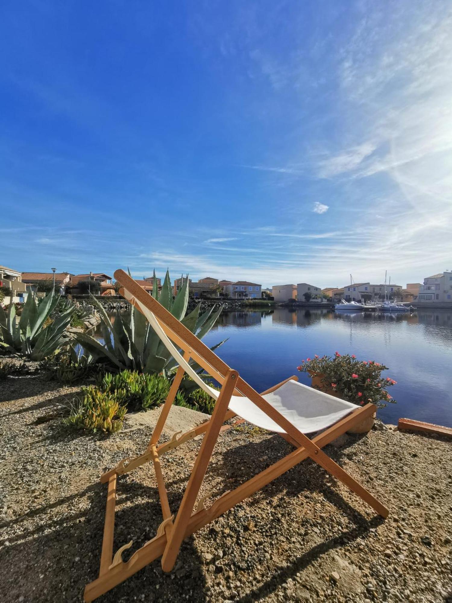 Appartement Coup De Coeur Les Pieds Dans L'Eau Le Barcarès Esterno foto