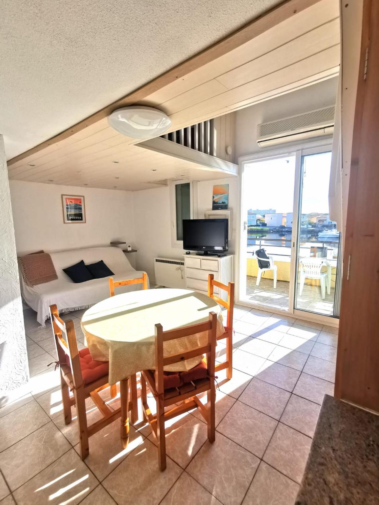 Appartement Coup De Coeur Les Pieds Dans L'Eau Le Barcarès Esterno foto